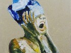 Galerie Baconische Angst I 2015 l Leinen 90x60cm.jpg anzeigen.